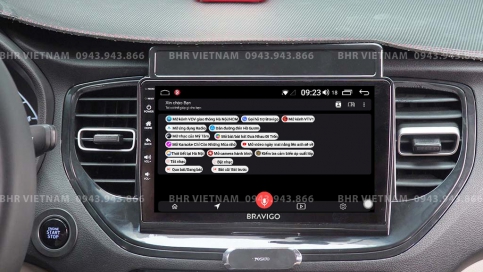 Màn hình DVD Android xe Hyundai Accent 2021 - nay | Bravigo Pro 2 